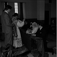 Matrimonio di Bacchiega Mario con Dal Santo Gabriella