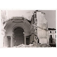 Demolizione dell' ex chiesa di S. Daniele